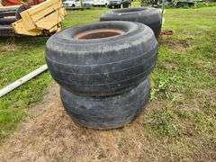 (4) 50x21.0-20 Floatation Tires on 10 Bolt Rims, Air Plane Tires, 30PR