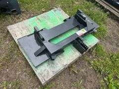 Skid Loader Mount Quick Hitch