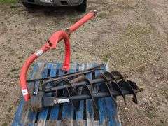 3pt Post Hole Auger, 540 PTO, 10” and 12” Bits