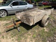 4x8 2 Wheel Trailer, No Title