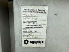 2014 MAC 1.2 million BTU Indirect fired diesel heater, Onboard diesel generator  Comes with (1) 25’ 