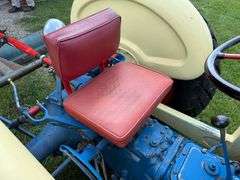 1963 Ford 4130 Industrial Tractor with Loader and 6’ Blade, 13.6-28 Diamond Tread Tires, Unknown Act