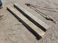 (2) 6” x 6” x 7’ Wood Posts, Buying Both for One Money