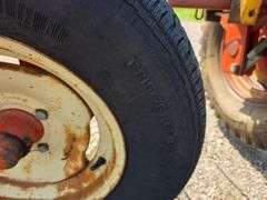 Melroe Model 452 – 12 Section 6' Coil Tine Drag, Hydraulic Down, SN: 661275 *One wing tire blew from