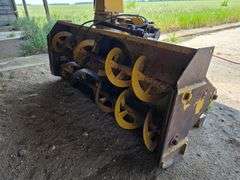 Alloway Dual Auger Snow Blower, Hydraulic Spout, 540 PTO, 3pt Hookup, SN: 23075