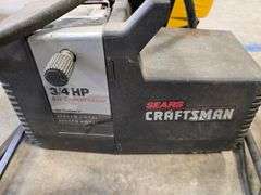 Shop Light, Wood Clamps and Sears Air Compressor (Untested)