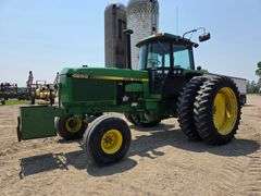 1988 John Deere 4650 2 Wheel Drive Tractor, 10,894 Hours, Power Shift Transmission, Rock Box, 11.00-