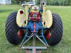 1963 Ford 4130 Industrial Tractor with Loader and 6’ Blade, 13.6-28 Diamond Tread Tires, Unknown Act