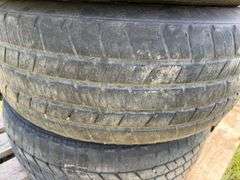 (4) P225/60R16 Tires on 5 Bolt Rims - Fragodt Auction and Real Estate LLC