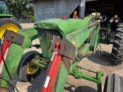 1969 John Deere 4020 Wide Front Diesel with John Deere 48 Loader and 7’ Bucket, 9,506 Hours, 14.9x38