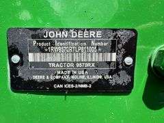 2021 John Deere 9570RX Quad Track Tractor, 1,302 Hours, 18/6 Speed PowerShift Transmission, 30” Trac
