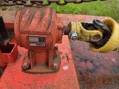 United Farm Tools 3pt Rough Cut Mower, 5’, 540 PTO, Single Rear Tire, SN: 12092
