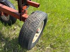 Melroe 420 Multiweeder, 30’, 4 Bar Harrow