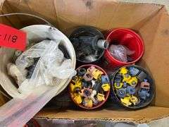 Large Assortment of Used Sprayer Tipa and Ends, Some Appear to be New