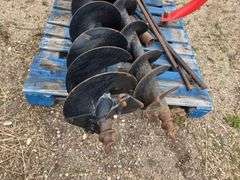 3pt Post Hole Auger, 540 PTO, 10” and 12” Bits