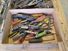 3 Misc Boxes of Tools and Screwdrivers