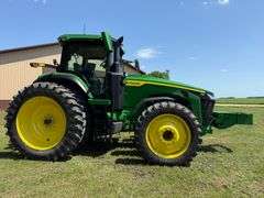2021 John Deere 8R340 MFWD Tractor, 959 Hours, E23 Power Shift Transmission, ILS, Ultimate Comfort C