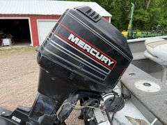 2009 Alumacraft Navigator 165CS 16’ Boat, 90HP Mercury Outboard, 2 Stroke, Minn Kota Trolling Motor,