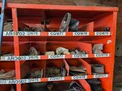 Heavy Duty Steel Cabinet, 8’ x 8’ x 2’ Deep, Comes with Extra Partitions and All the Misc Contents