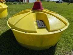 QLF 4 Wheel Cattle Lick Tank, Approx. 6’ Diameter