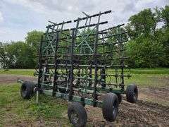 Summers 30’ Multi Weeder, S-Tine with 5 Bar Coil Tine Harrow, 14L-16.1 on 6 Bolt Rims, 9.5L-14 on 6 