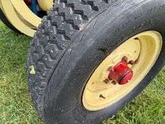 1963 Ford 4130 Industrial Tractor with Loader and 6’ Blade, 13.6-28 Diamond Tread Tires, Unknown Act