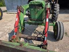 1969 John Deere 4020 Wide Front Diesel with John Deere 48 Loader and 7’ Bucket, 9,506 Hours, 14.9x38