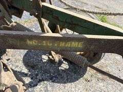 John Deere 2-14”-16” on No. 16 Frame, (2) Coulters, on Rubber, Clutch Lift
