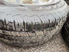 (4) 265/70R17 Tires on 6 Bolt Rims off 2003 Chevrolet Silverado, Buying All for One Money