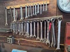 Large Assortment of Open End Wrenches