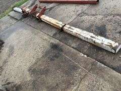 21’ of 5”x7”x1/4” Rectangle Tube, with IH 3 pt parts