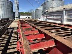 1981 Hobbs 96”x42’ Flatbed Semi Trailer, Tandem Axle, Spring Ride, 11R24.5 on Steel Budd, Side Box, 