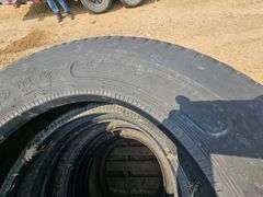 (6) 11 x 22.5 Tires off a John Deere 1770NT Planter, Buying All for One Money