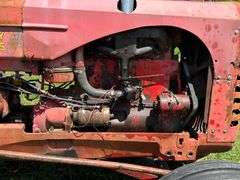 Massey Harris Model 55 Wide Front Tractor, 18.4 x 34 Rears, 7.50 x 18 Fronts, 540 PTO, Engine is Loo