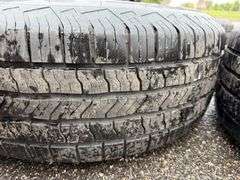 (4) 265/70R17 Tires on 6 Bolt Rims off 2003 Chevrolet Silverado, Buying All for One Money