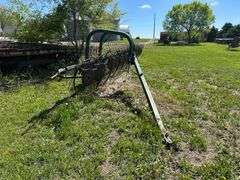 12 Wheel in Line Rake, New Tires, Adjustable Width