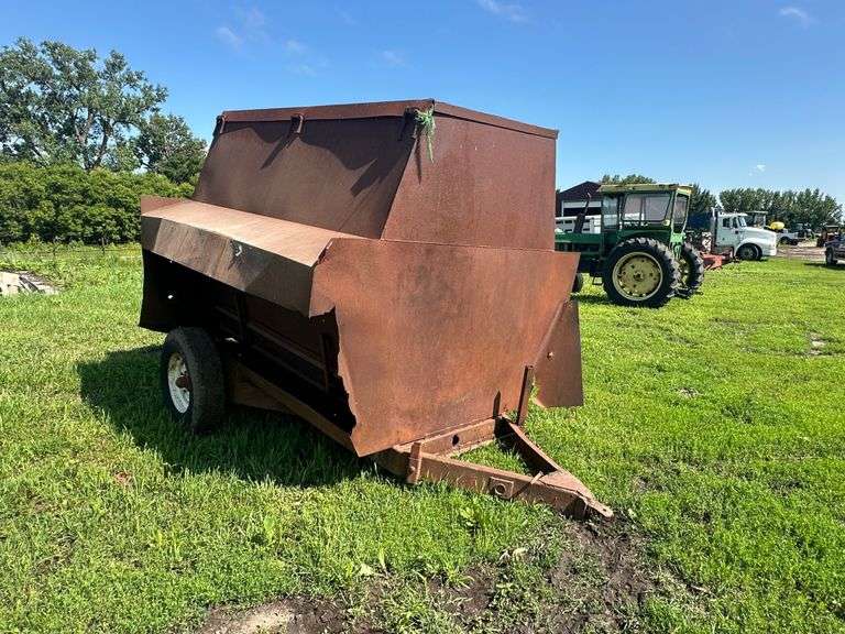 Home Made Creep Feeder on Wheels