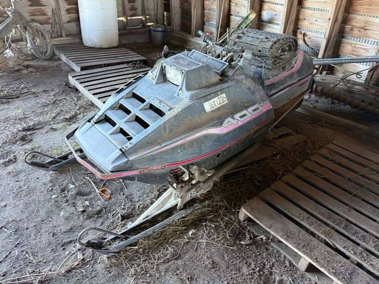 (3) Snowmobiles for Parts or Repair