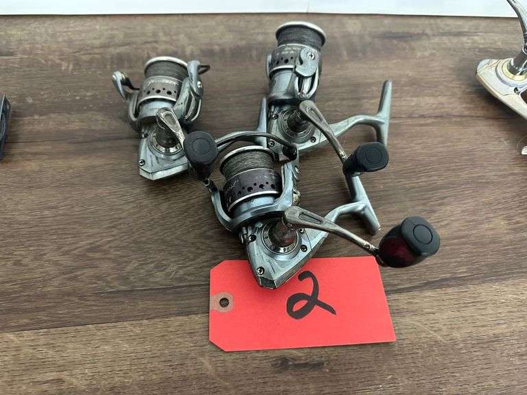 (3) PFLUEGER Fishing Reels, Set up for Left Hand, Should be in Working Order Per Seller - 2, Buying 