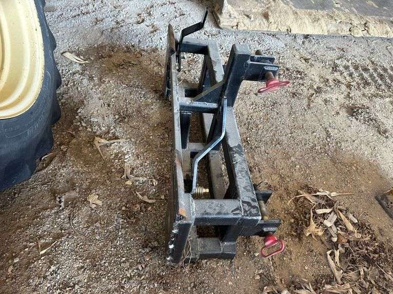 3pt Adapter for Skid Loader Attachments