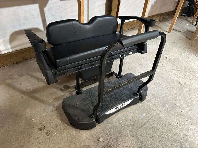 Back Seat for Golf Cart, Appears Nearly New