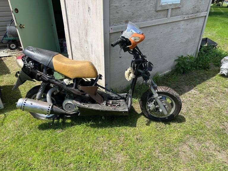2 Scooters, Believed to be Longbo Brand, all Taken Apart and Most of the Parts Should be There Per S