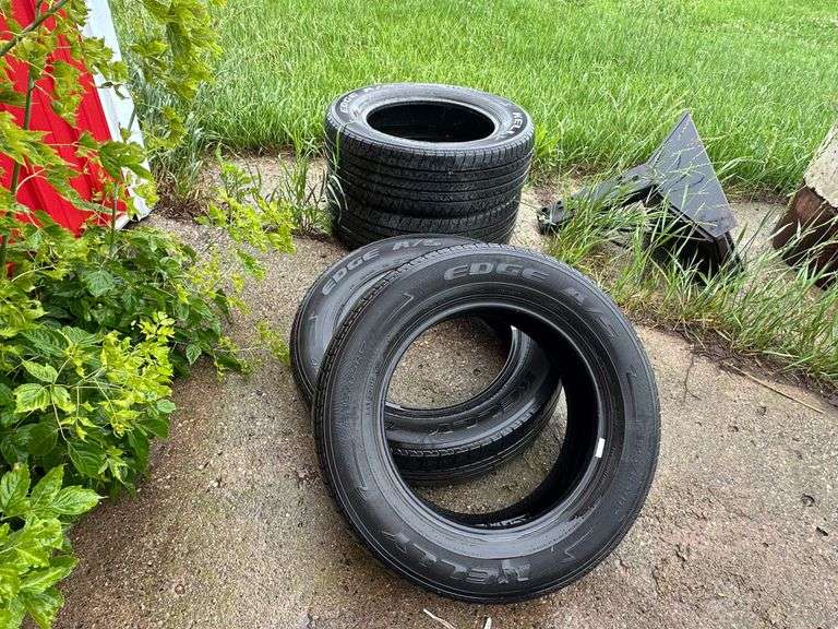 (4) 225-65R17 Used Tires, Buying All for One Money