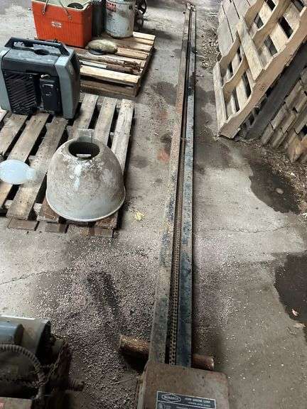 2 Garage Door Openers with One Rail, Should be for a 16’ Door, Buying All for One Money