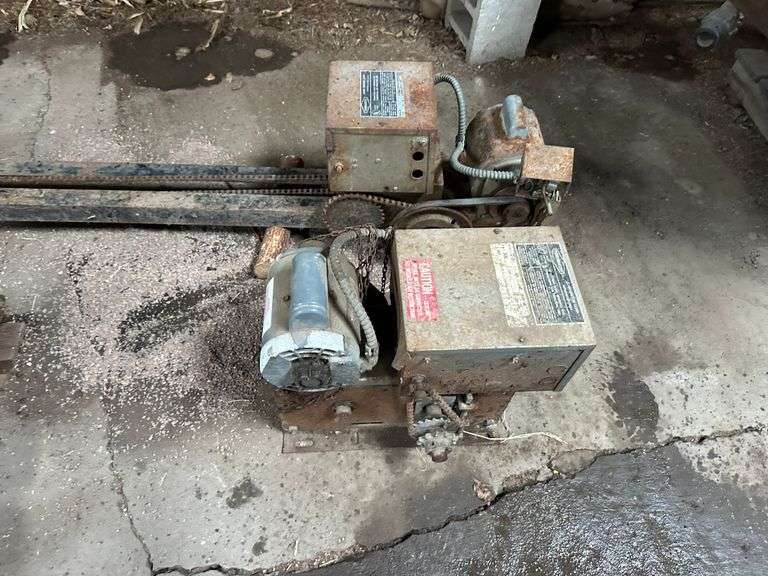 2 Garage Door Openers with One Rail, Should be for a 16’ Door, Buying All for One Money