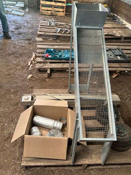 Hand Operated Corn or Grain Screeners, Piping for Corn Stove