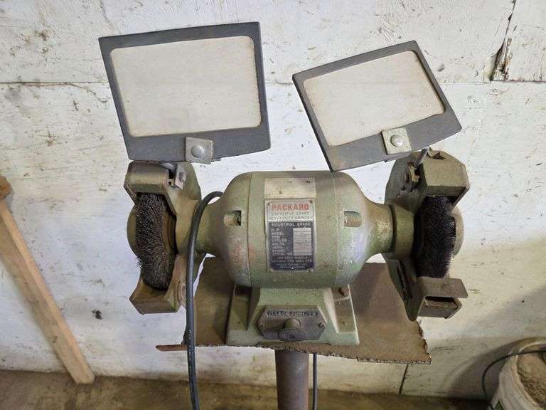 Packard 1/2hp Heavy Duty Grinder on Stand, *Must be Picked Up By Friday, July 25th. No Exceptions!
