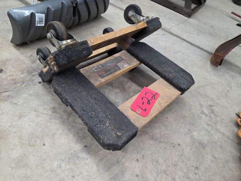 (2) 4 Wheel Carts