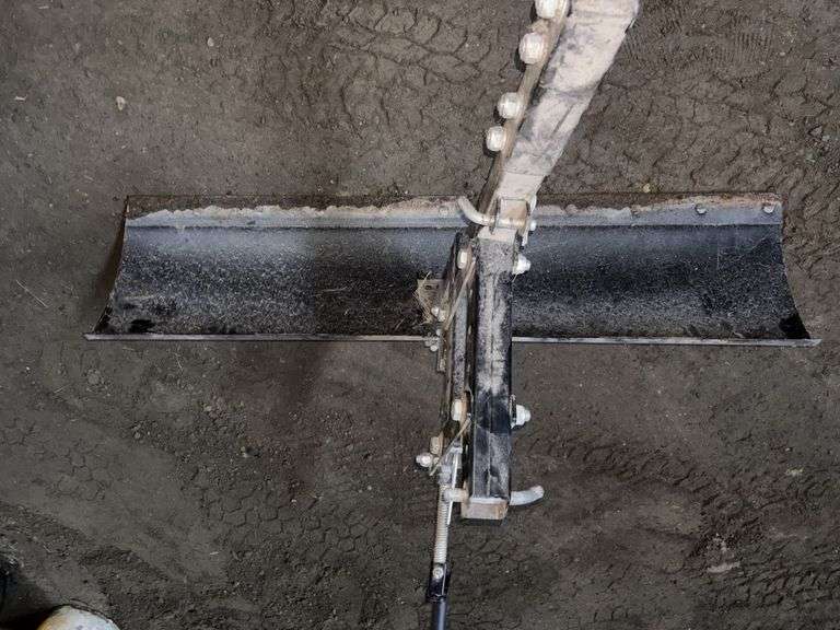 Rear Blade For ATV, 52”, fits in 2” Receiver, Manual Turn
