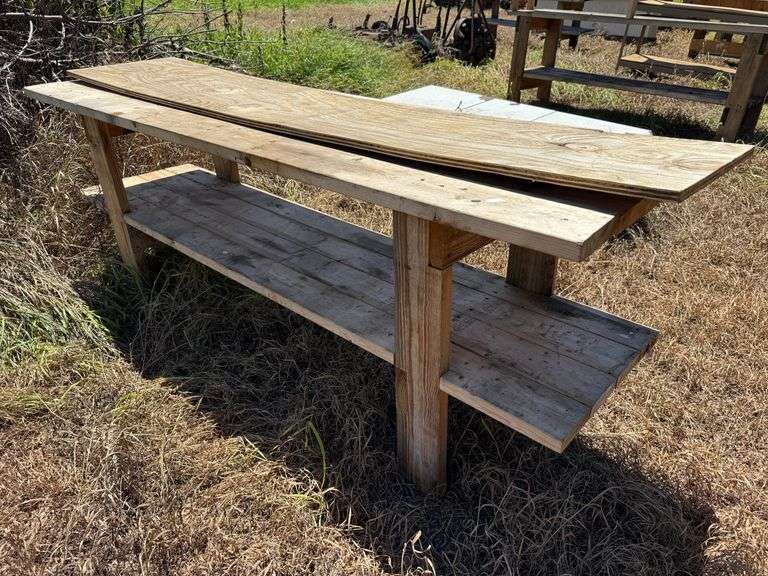 Wooden Work Bench